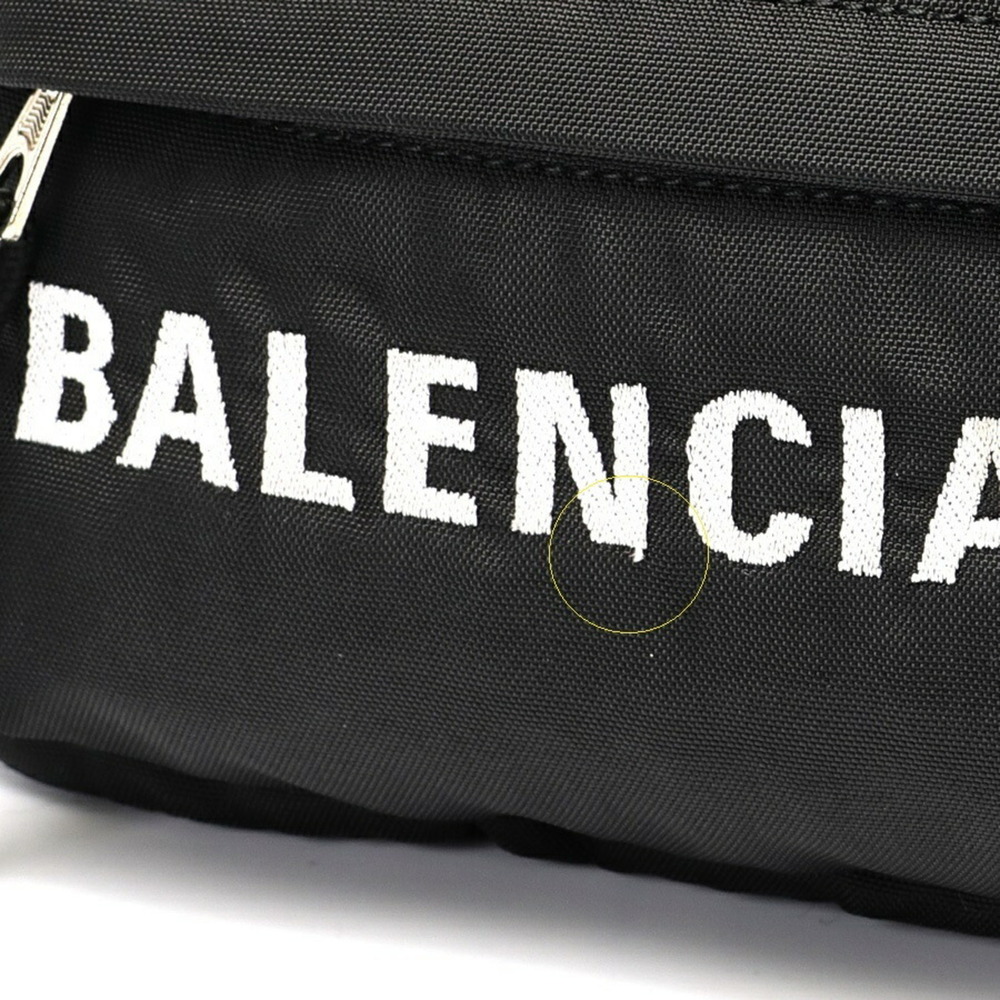 Balenciaga Wheel Belt Bag Body 528862 Black Navy E-158747 - Picture 5 of 6